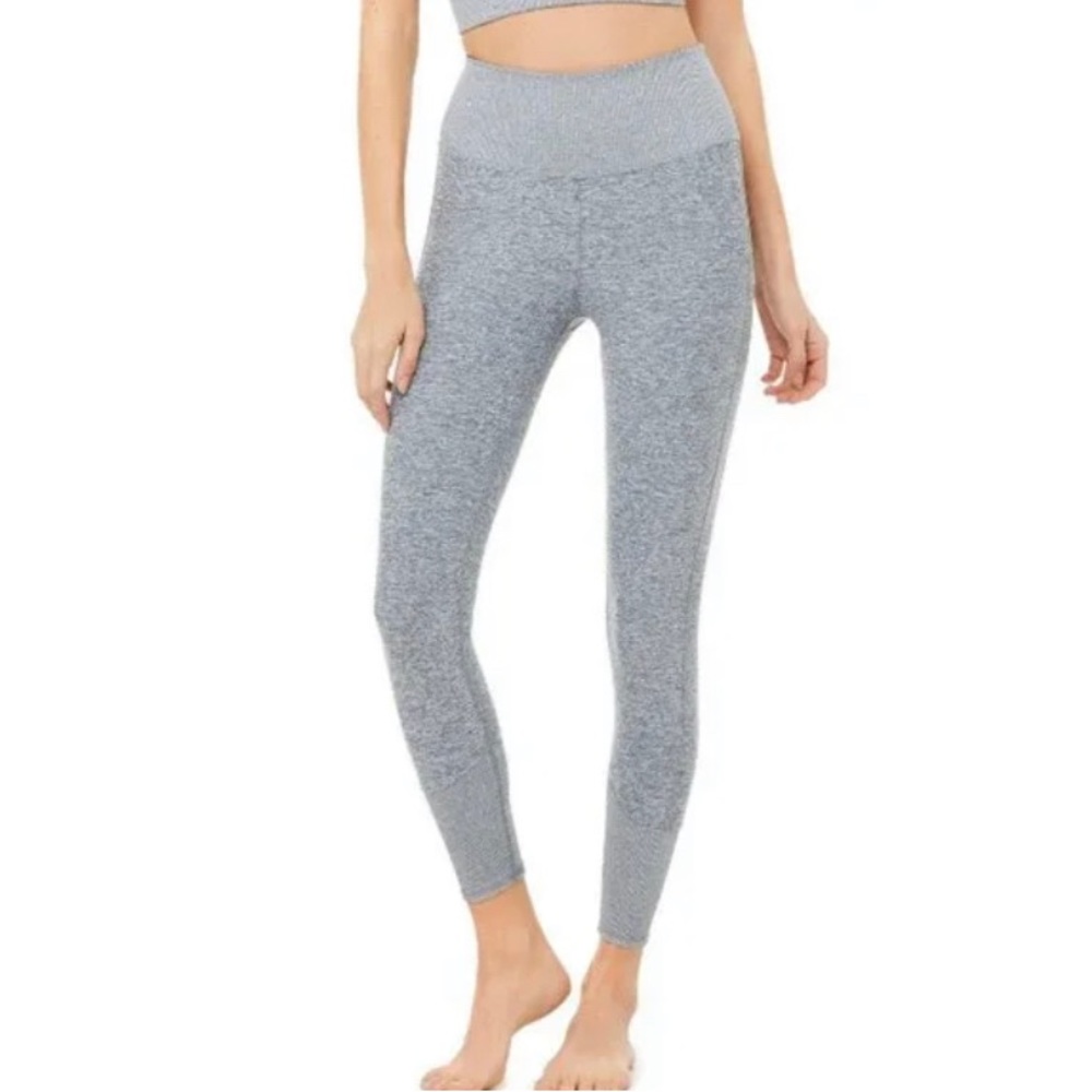 Alo Yoga Alosoft 7/8 Legging Blue Haze Heather